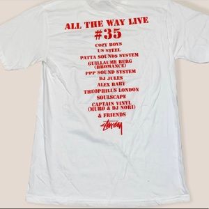 Stussy All The Way Live Tee White